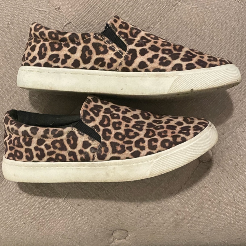 Leopard print Slip on sneakers
